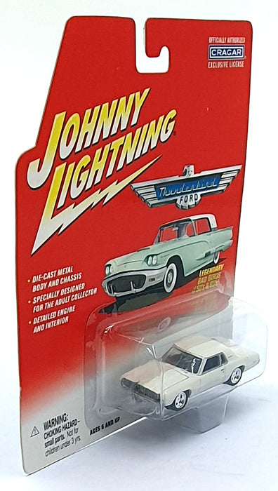 Johnny Lightning 1/64 Scale 455-02 - 1967 Ford Thunderbird Hardtop - White