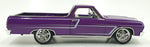 Acme 1/18 Scale A1805413 1965 Chevrolet El Camino Pick-Up Custom Cruiser Purple