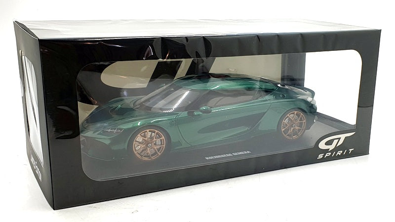 GT Spirit 1/18 Scale Resin GT888 - Koenigsegg Gemera - Racing Green