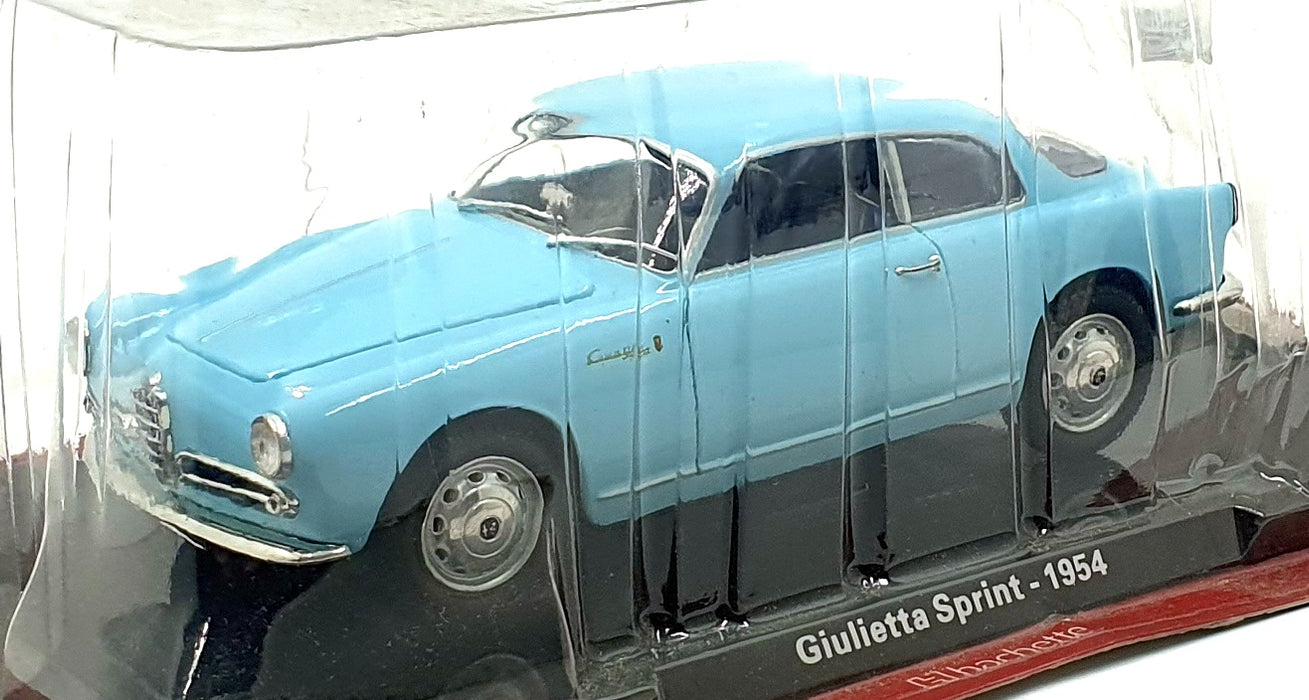 Hachette 1/24 Scale 250226H - 1954 Alfa Romeo Giuletta Sprint - Blue