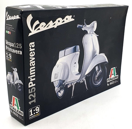 Italeri 1/9 Scale Unbuilt Kit 4633 - Vespa 125 Primavera