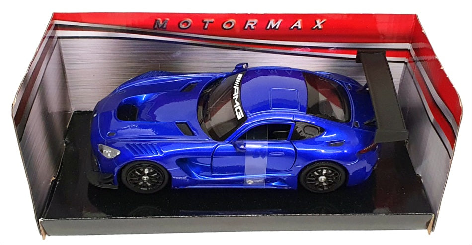 Motor Max 1/24 Scale Diecast 73386BL - Mercedes AMG GT3 - Blue