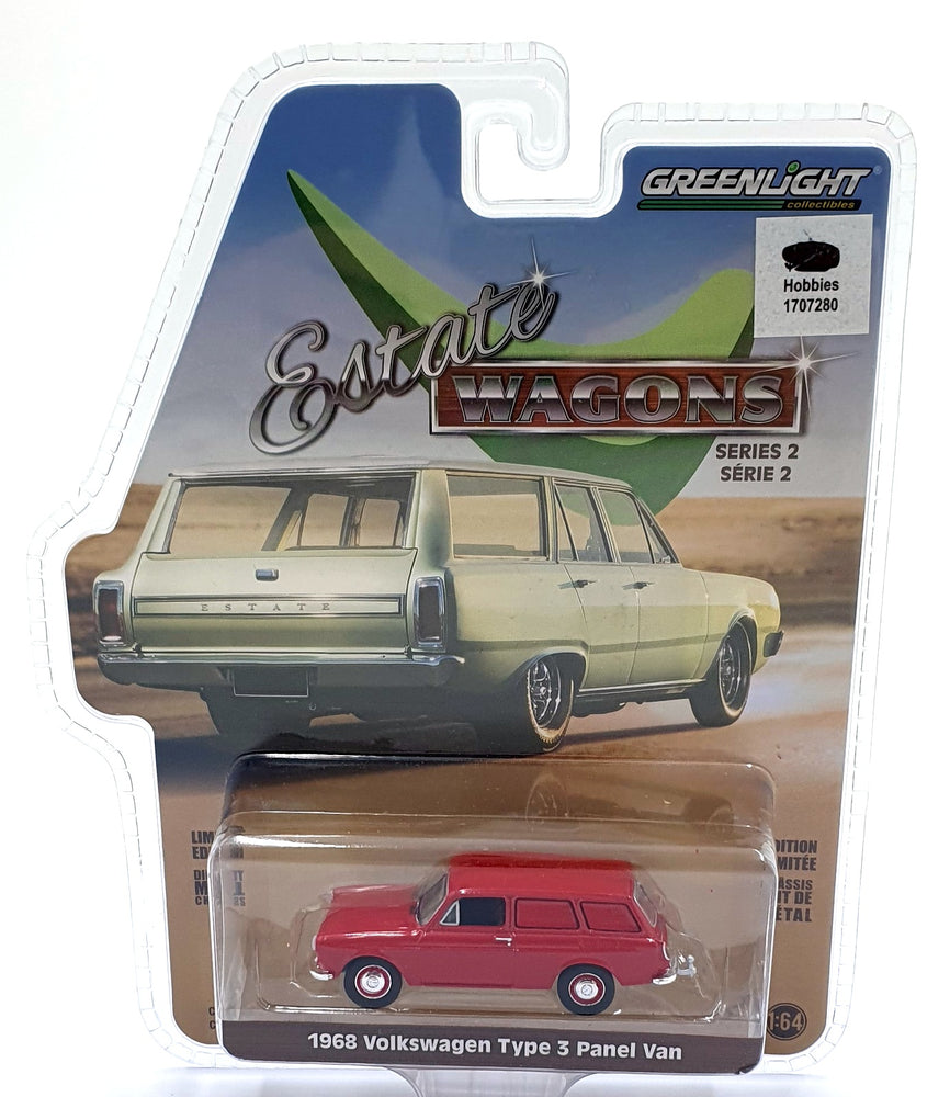 Greenlight 1/64 Scale 29930-D 1968 Volkswagen Type 3 Panel Van