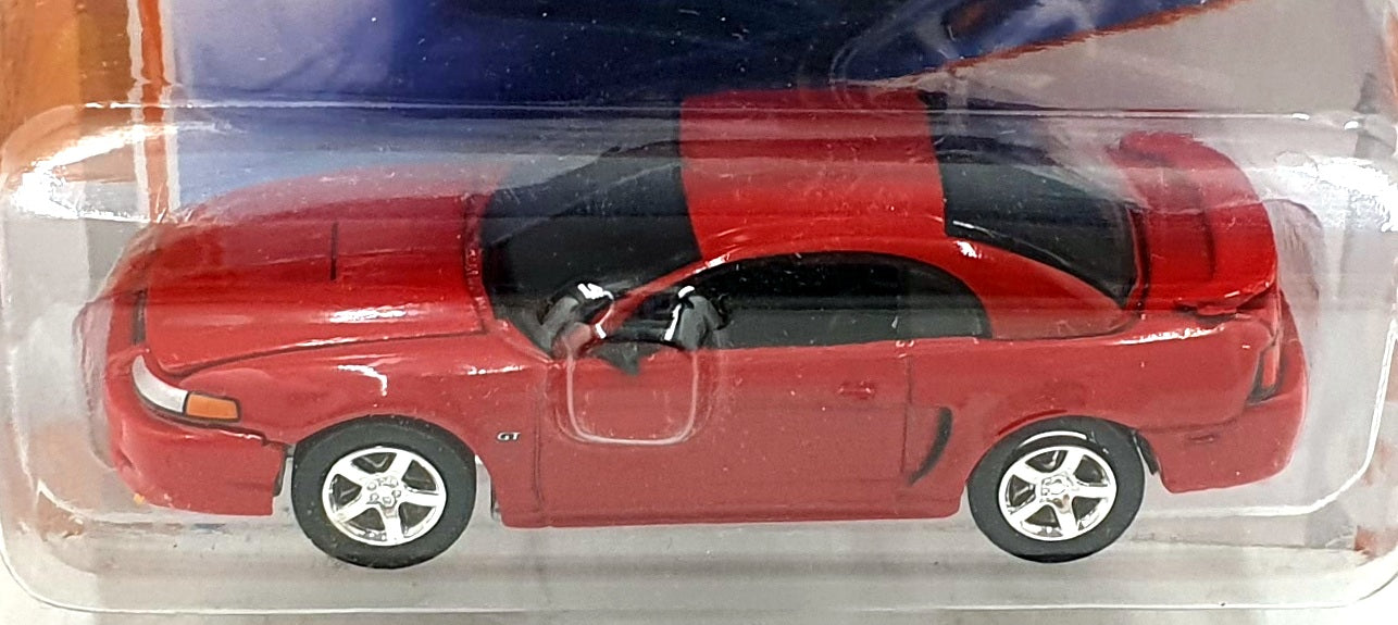 Johnny Lightning 1/64 Scale JLCG026 - 2003 Ford Mustang - Red