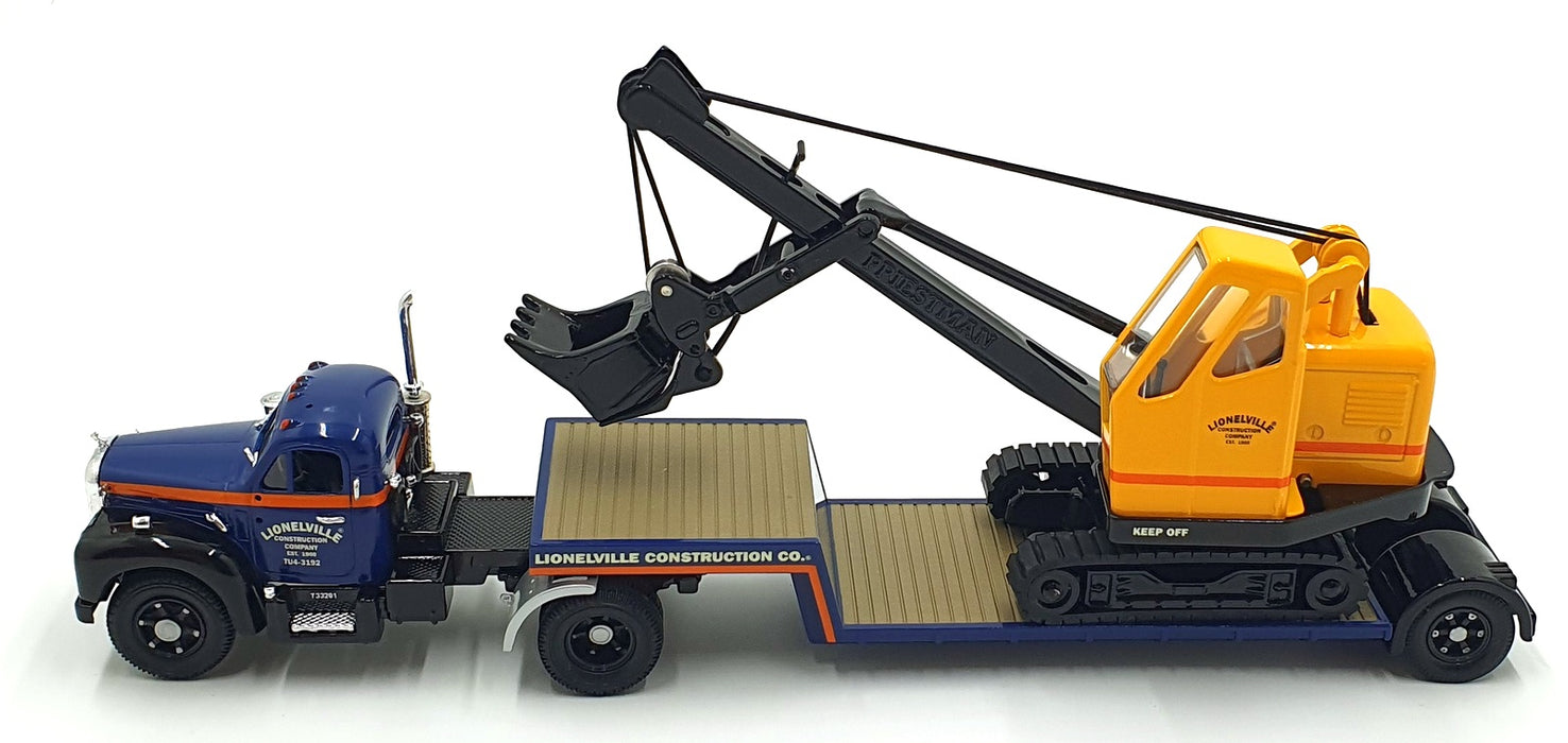 Corgi 1/50 Scale US52311 -  Mack B Lowboy Luffing Shovel Truck Lionelville