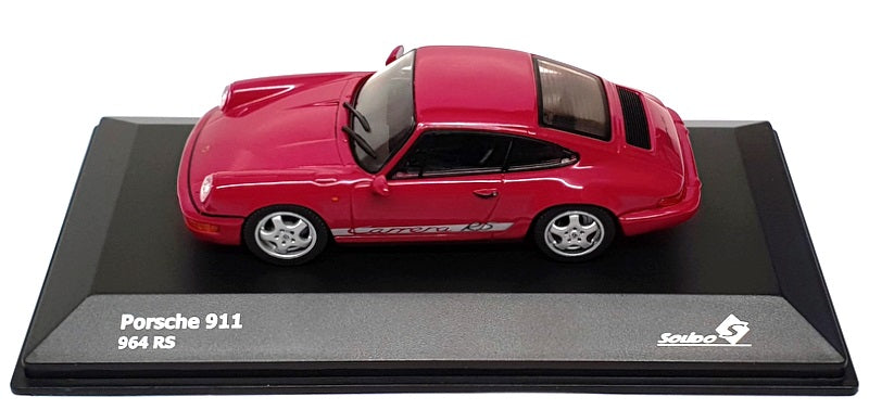 Solido 1/43 Scale Diecast S4312902 - Porsche 911 964 RS - Star Ruby