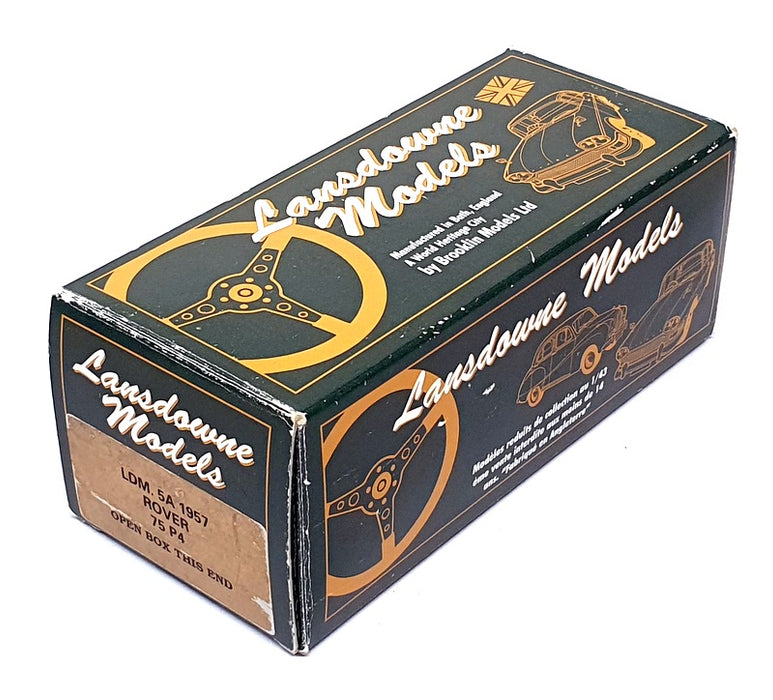 Lansdowne Models 1/43 Scale LDM5A - 1957 Rover 75 P4 - Ivory