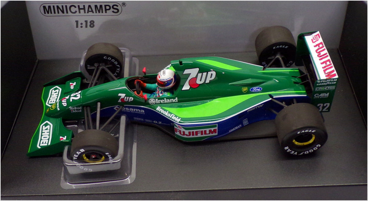 Minichamps 1/18 Scale Diecast 110 910032 - F1 Jordan Ford 191 - #32 B.Gachot