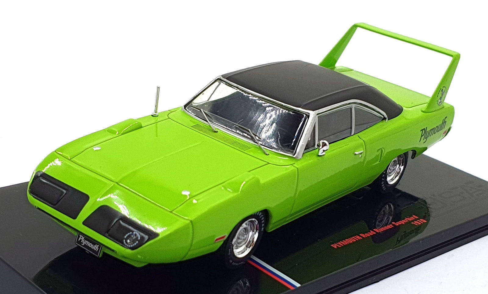 Ixo 1/43 Scale U43RDC008 - 1970 Plymouth Road Runner Superbird - Green