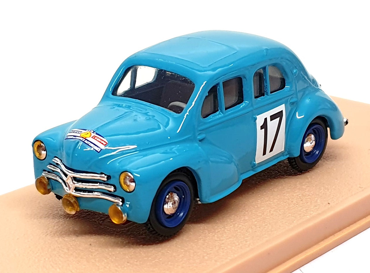 Eligor 1/43 Scale 1107 - Renault 4 CV #17 Tour De France 1954 - Lt. Blue