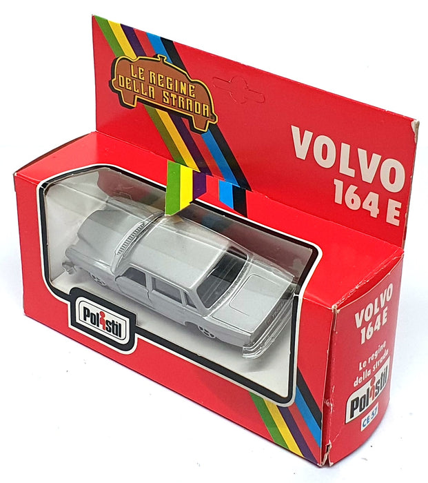 Polistil Appx 10cm Long Diecast CE57 - Volvo 164E - Silver