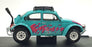 Solido 1/18 Scale Diecast S1809604 - Volkswagen Beetle Buggy Baja - Green/Pink