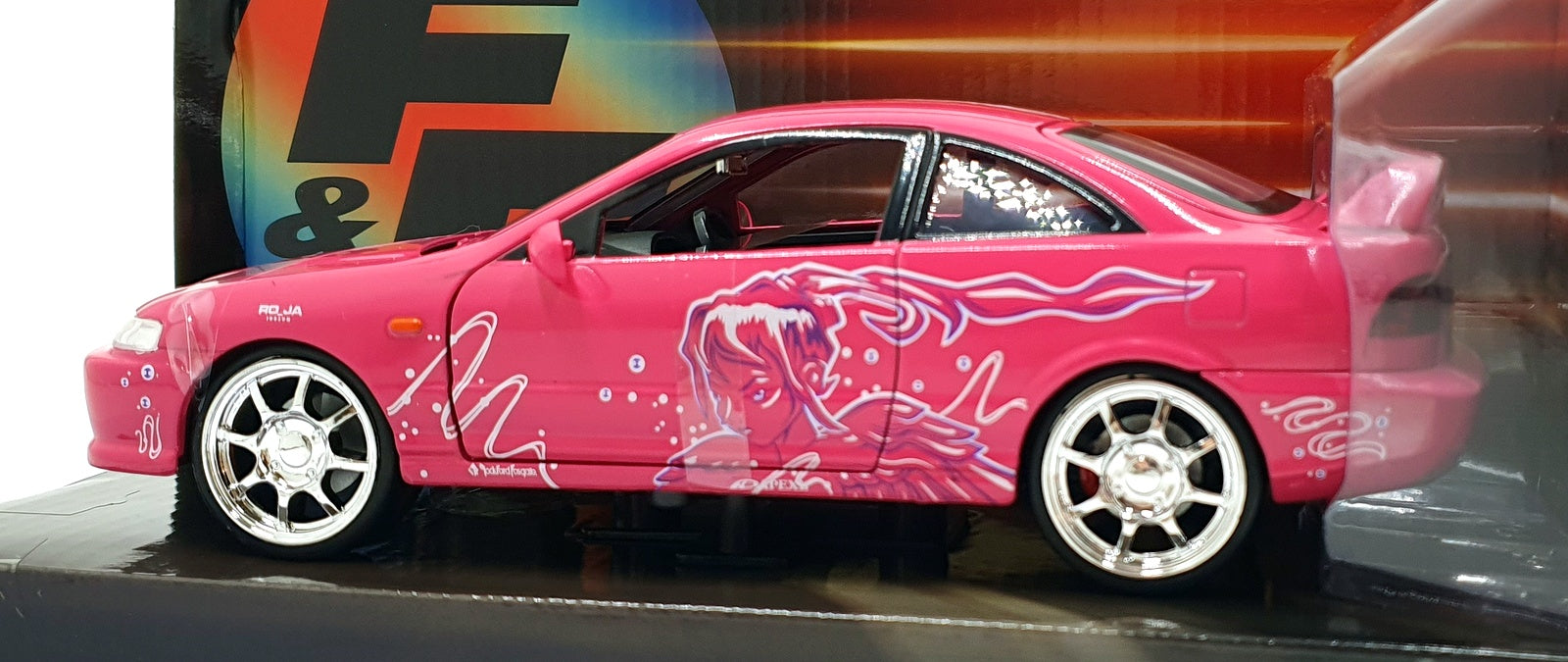Jada 1/24 Scale 335876 - Fast & Furious 1995 Honda Integra Type R - Pink