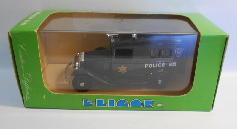 Eligor 1/43 Scale Diecast Model 1097 FORD V8 1934 FOURGON POLICE