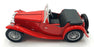 Road Signature 1/18 Scale Diecast 23426M - 1947 MG TC Midget - Red