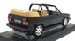 Norev 1/18 Scale Diecast 188568 - 1992 Volkswagen Golf Cabriolet - Black