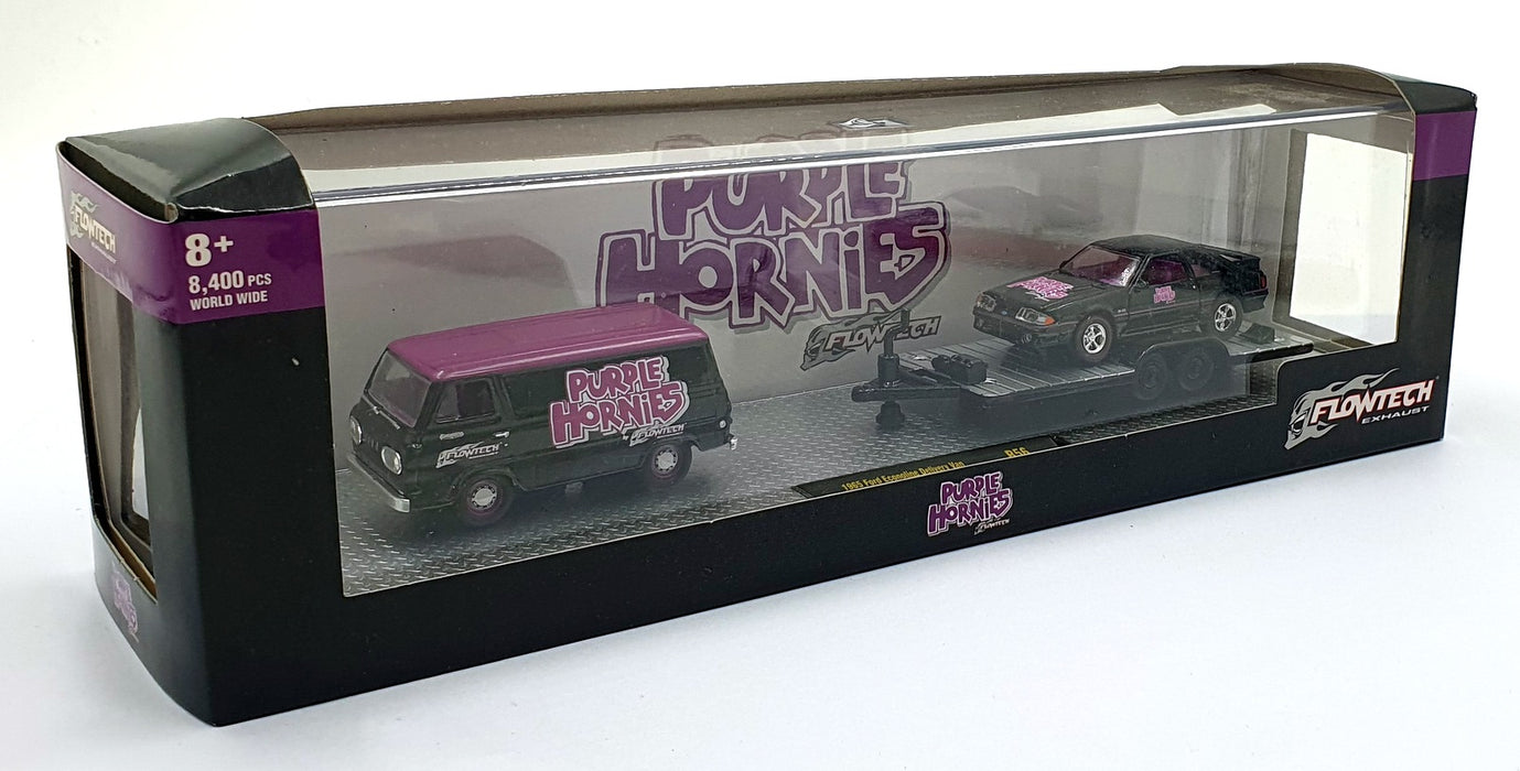 Castline M2 Machines 1/64 Scale R56 - 1965 Ford Econoline Van & 1988 Mustang GT