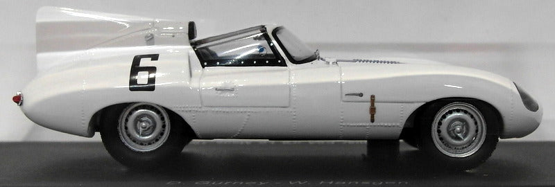 Spark Models 1/43 Scale S2100 - Jaguar E2A #6 Le Mans 1960 - White