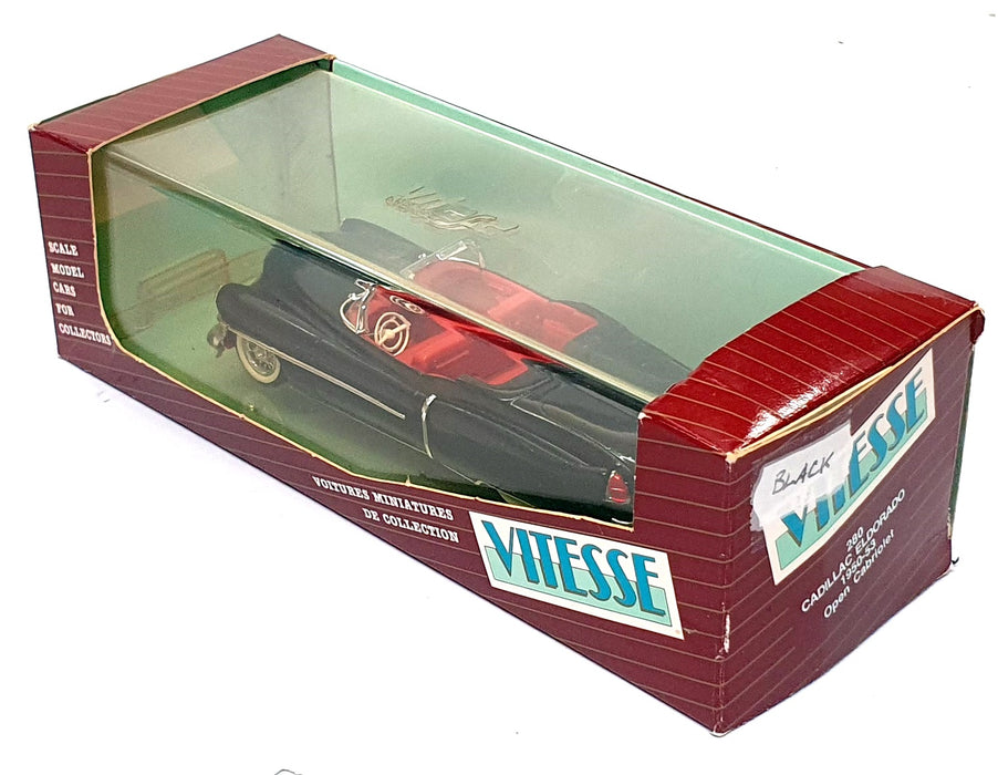 Vitesse 1/43 Scale 280 - 1950-53 Cadillac Eldorado Open Cabriolet - Black