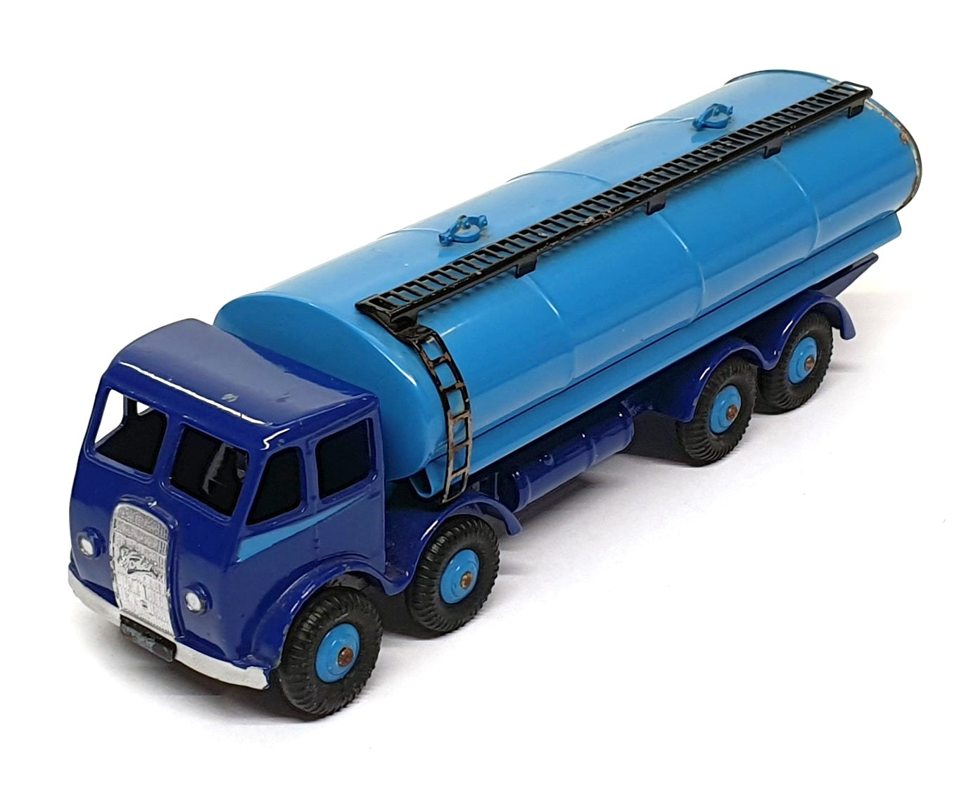  Dinky Toys Vintage Diecast 504 - Foden 14 Ton Tanker - Blue/Lt. Blue