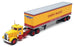 Brekina 1/87 Scale 85765 - Peterbilt 281 Truck & Trailer Union Pacific - Yellow