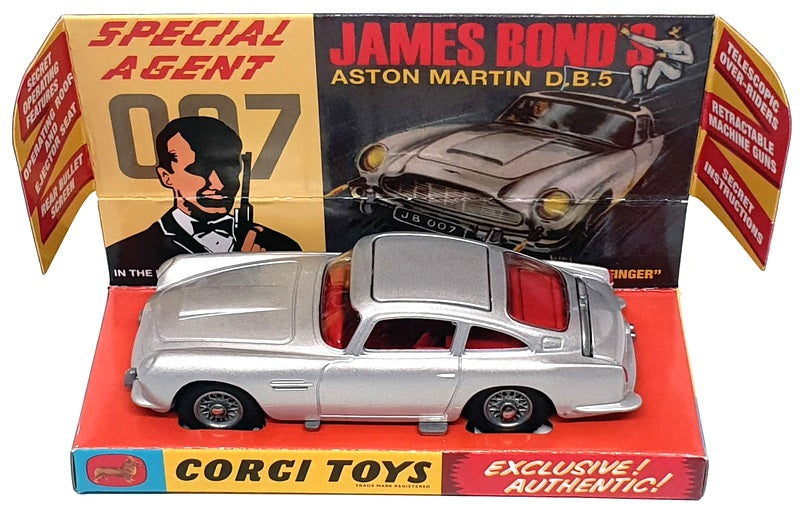 Corgi 9.5cm Long RT26101S 261 - Aston Martin DB5 James Bond 007 Goldfinger