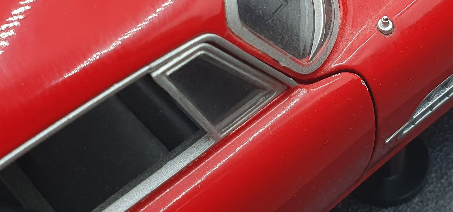 Hot Wheels 1/18 Scale T6244 - 1956 Ferrari 410 Super America - Met Red