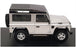 Almost Real 1/43 Scale 410207 - 2014 Land Rover Defender 90 - Silver