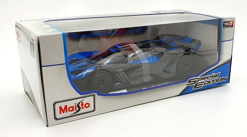 Maisto 1/18 Scale Diecast 46629 - Bugatti Bolide - Blue/Black