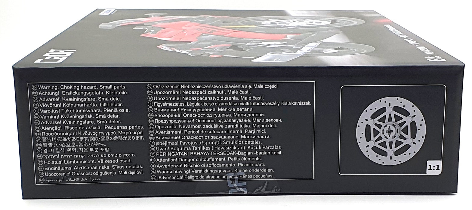 CADA C64051W 1/6 Scale 1043 pcs - Suzuki Hayabusa Motorbike Unbuilt - Red