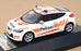 PremiumX 1/43 Scale PRD272 - 2012 Hyundai Veloster Swiss Polizei - White/Orange
