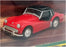 Corgi 1/43 Scale Diecast D736 - Triumph TR3A Hard Top - Red