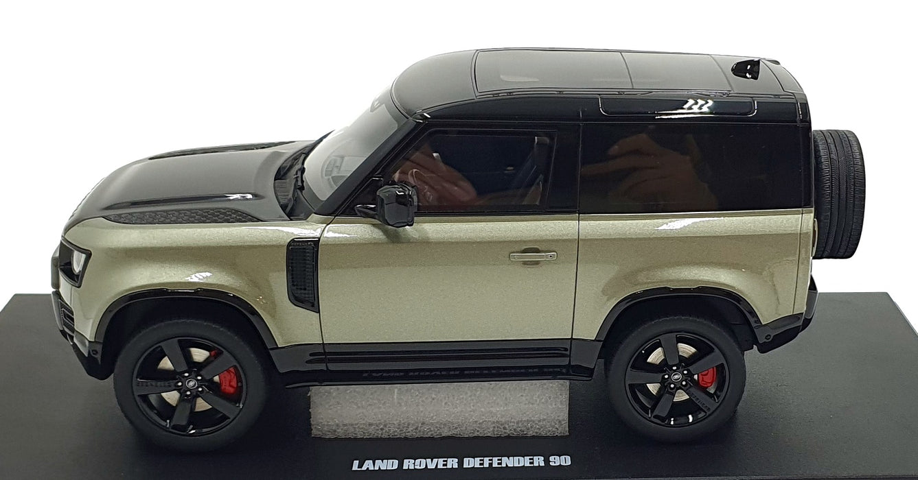 GT Spirit 1/18 Scale Resin GT517 Land Rover Defender 90 P400 X-Dynamic HSE Green