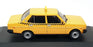 Altaya 1/43 Scale TAX43 - 1977 Tofas Murat 131 Istanbul Taxi - Yellow