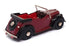 Western Models 1/43 Scale WMS102TT - 1938 Morris 8 Series E Tourer - Dk. Red
