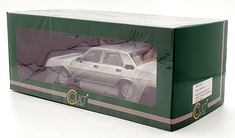 Cult Models 1/18 Scale CML239-2 - Alfa Romeo Alfa 6 2.5 Type 119 - Met. Silver