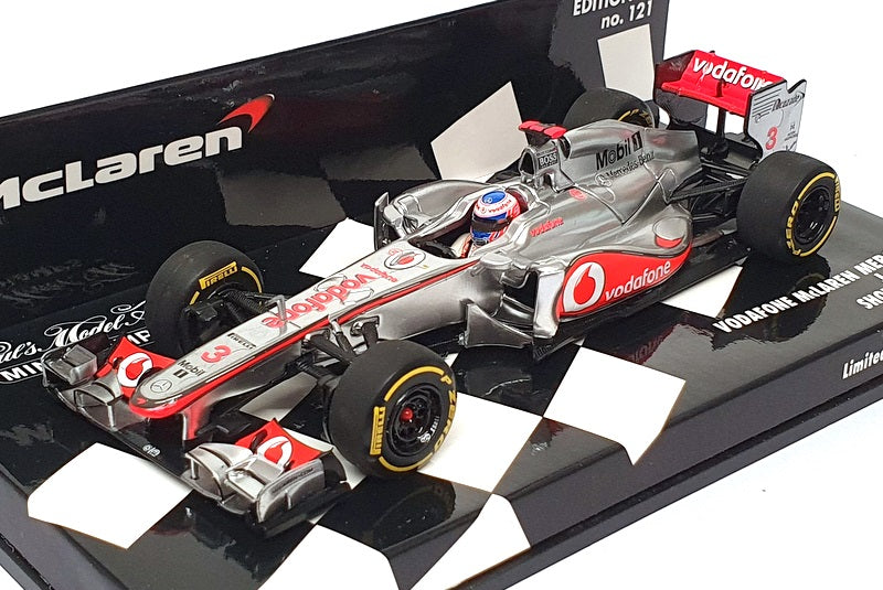 Minichamps 1/43 Scale 400 060412 - F1 Honda RA106 1st Win Hungary GP 2006 Button