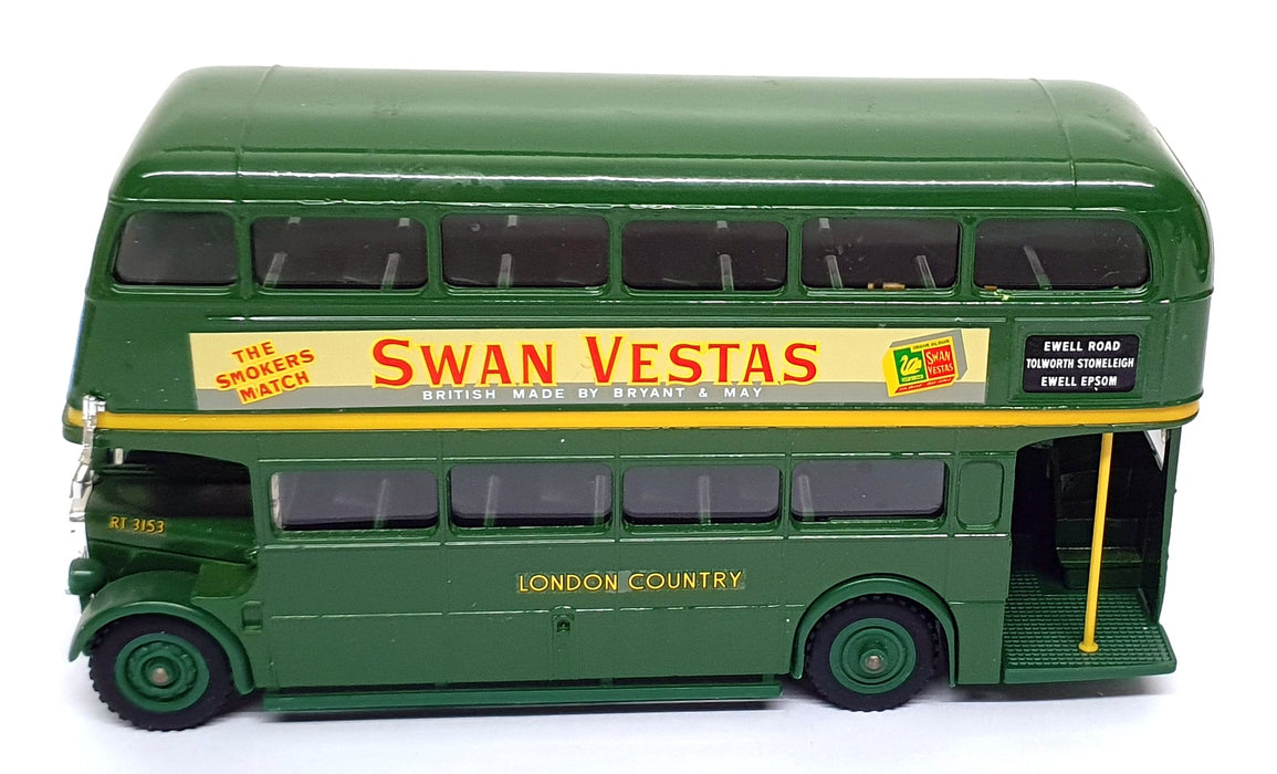 Solido 1/50 Scale Diecast 596 - Routemaster Double Decker RT Bus - Swan Vestas