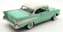 Ertl 1/18 Scale Diecast DC291025A - 1957 Chevrolet Bel Air - Green/White