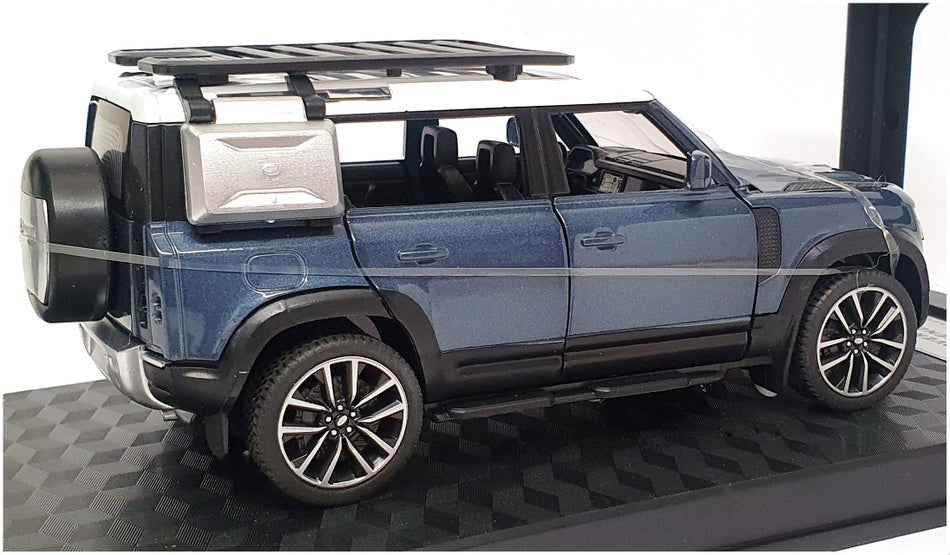 QY Toys 1/32 Scale Q3002A - Land Rover Defender 110 - Met Blue