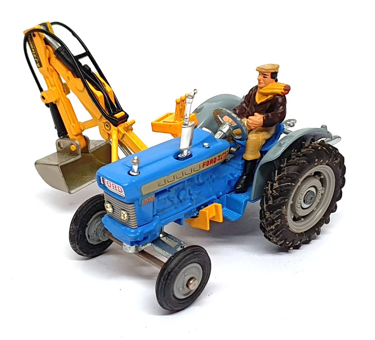 Corgi Original Diecast 74 - Ford 5000 Super Major Tractor With Hydraulic Scoop