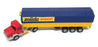 Solido 25cm Long Original Diecast 363 - Magirus Deutz Container Truck - Red
