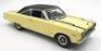 Diecast Promotions 1/18 Scale DC12226M - 1967 Plymouth GTX - Cream/Yellow 