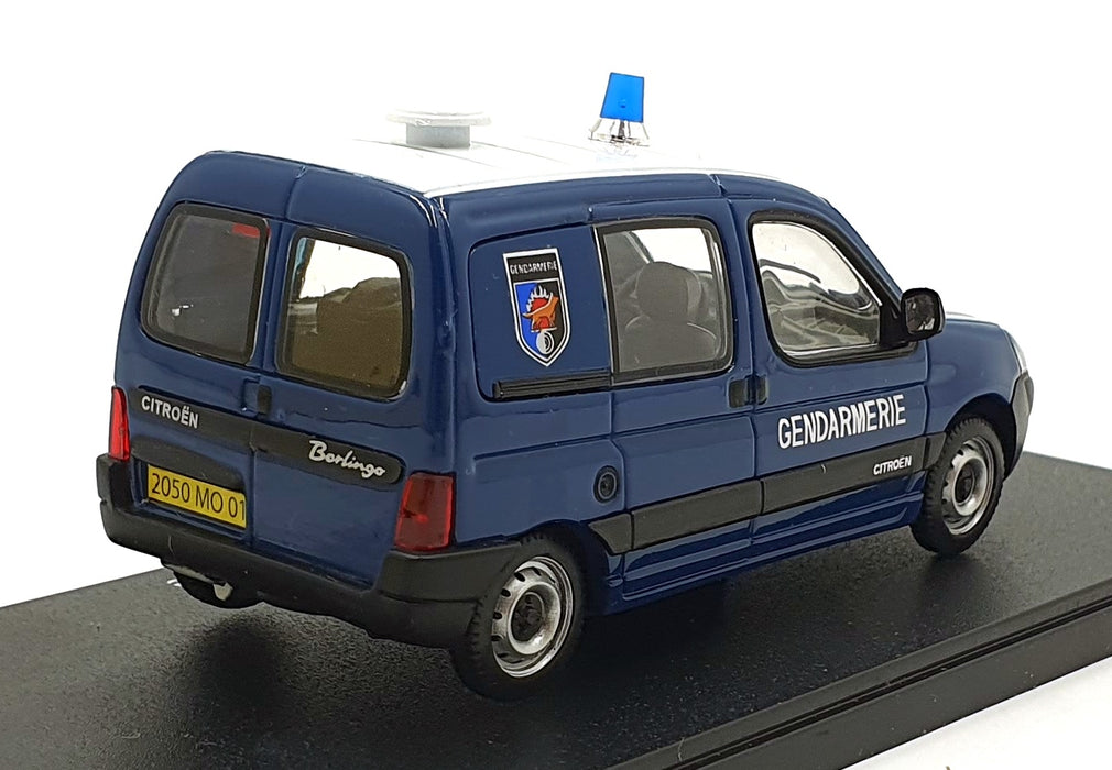 Eligor 1/43 Scale 100960 - Citroen Berlingo Gendarmerie Canine Van - Blue/White