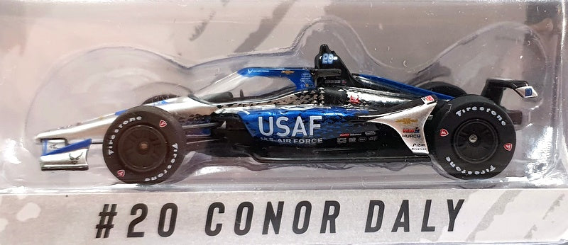 Greenlight 1/64 Scale 11517 NTT Indycar Series #20 C. Daly - White/Grey