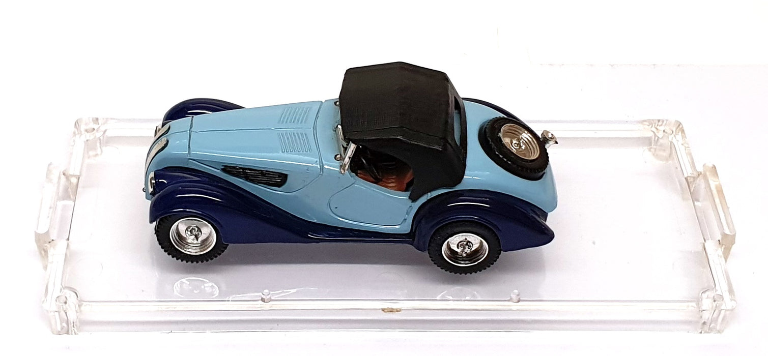 Vitesse 1/43 Scale Diecast 123 - BMW 328 Closed Cabriolet - 2-Tone Blue