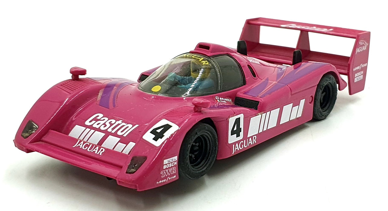 Matchbox SCX 1/32 Scale Slot Car 93140.20 - Jaguar "XJR-14" SRS #4 - Pink/Purple