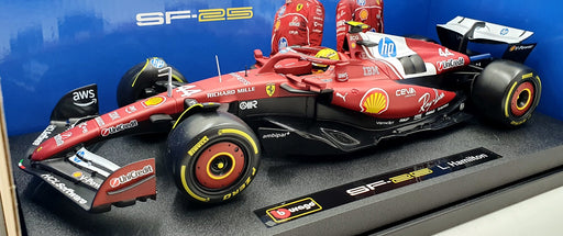Burago 1/18 Scale Diecast 18-16816 - Ferrari SF-25 L.Hamilton #44 F1