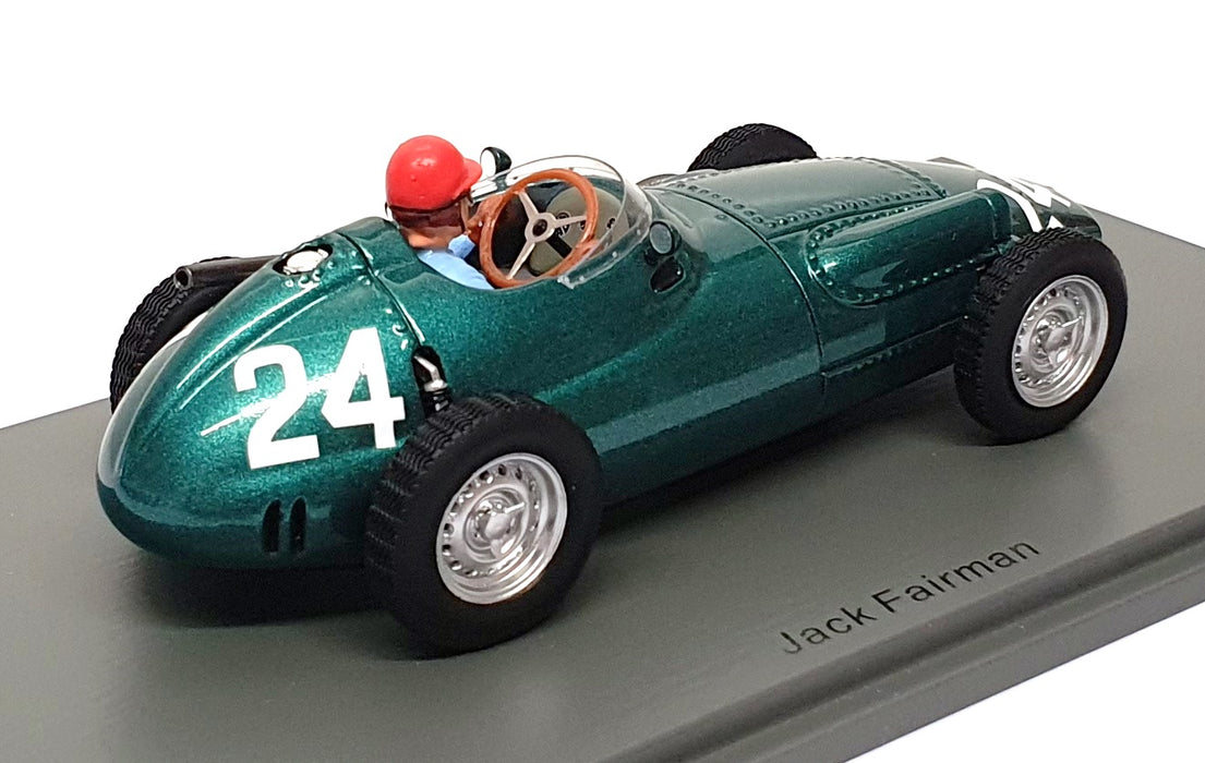 Spark 1/43 Scale S5724 - F1 BRM P25 #24 British GP 1957 Jack Fairman
