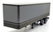 KK Scale Road Kings 1/18 Scale RK180162 - Semi Automatic Truck Trailer Met Grey